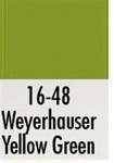 Badger 1648 Modelflex Paint 1oz Weyerhaeuser Yellow-Green