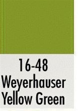 Badger 1648 Modelflex Paint 1oz Weyerhaeuser Yellow-Green