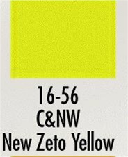 Badger 1656 Modelflex Paint 1oz Chicago & North Western Zeto Yellow