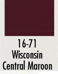 Badger 1671 Modelflex Paint 1oz Wisconsin Central Maroon