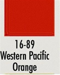 Badger 1689 Modelflex Paint 1oz Western Pacific Orange