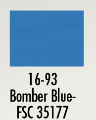 Badger 1693 Modelflex Paint Military Colors 1oz Bomber Blue