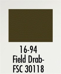 Badger 1694 Modelflex Paint Military Colors 1oz Field Drab
