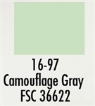 Badger 1697 Modelflex Paint Military Colors 1oz Camouflage Gray