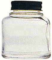 Badger 500053 Glass Airbrush Jar and Cover 2oz for Model 200 250 350 and 150 Airbrushes