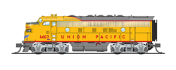 Broadway Limited 3814 N EMD F7A Unpowered F7B Phase I Set Sound/DCC Paragon3 Union Pacific 1467 1470B