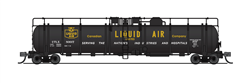 Broadway Limited 3825 N High Capacity Cryogenic Tank Car 2 Pack Canadian Liquid Air Co.