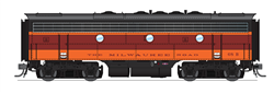 Broadway Limited 4857 HO EMD F7B Phase I w/DC/DCC & Paragon3 Sound Milwaukee Road #68C