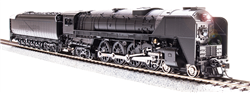 Broadway Limited 5835 HO Class S1b 4-8-4 Niagara Sound DCC and Smoke Paragon3 Painted Unlettered graphite 187-5835