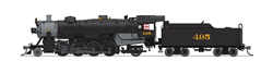 Broadway Limited 5982 N USRA 2-8-2 Light Mikado Sound and DCC Paragon3 Seaboard Air Line 495