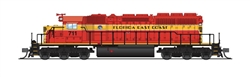 Broadway Limited 6199 N EMD SD40-2 Low Nose Sound and DCC Paragon4 Florida East Coast 714