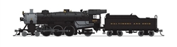 Broadway Limited 6242 N USRA 4-6-2 Light Pacific Sound and DCC Paragon3 Baltimore & Ohio 5203