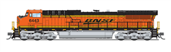 Broadway Limited 6270 N GE AC6000CW Sound & DCC Paragon3 BNSF Railway 6443