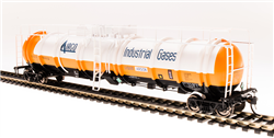 Broadway Limited 6310 HO High-Capacity Cryogenic Tank Car 2-Pack AirCo