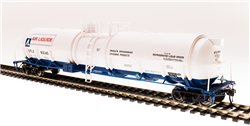 Broadway Limited 6311 HO High-Capacity Cryogenic Tank Car 2-Pack Air Liquide