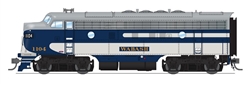 Broadway Limited 6681 HO EMD F7 A/B Wabash 1104/1104B