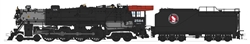 Broadway Limited 6718 HO S2 4-8-4 DCC & Paragon 4 Sound w/Smoke Great Northern 2584