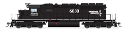 Broadway Limited 6787 HO EMD SD40-2 Low Nose Sound and DCC Paragon4 Illinois Central 6257