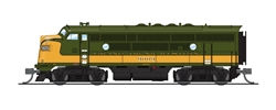 Broadway Limited 6844 N EMD F3A Grand Truck Western GTW 9009