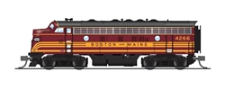 Broadway Limited 6871 N EMD F7A Boston & Maine B&M 4268A