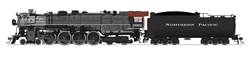 Broadway Limited 6964 HO Class A-3 4-8-4 Sound and DCC Paragon4 Brass Hybrid Northern Pacific #2662 Post 1947 Gray