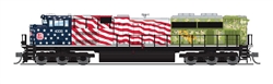 Broadway Limited 7028 N EMD SD70ACe Sound and DCC Paragon4 Kansas City Southern #4006 Veterans Tribute