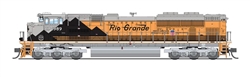 Broadway Limited 7034 N EMD SD70ACe Sound and DCC Paragon4 Union Pacific #1989 Denver & Rio Grande Western Heritage