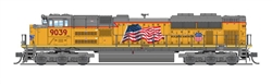 Broadway Limited 7040 N EMD SD70ACe Sound and DCC Paragon4 Union Pacific #9039 US Flag
