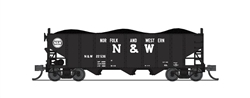 Broadway Limited 7145 N H2a Hopper Norfolk & Western N&W (2-pack B)
