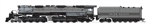 Broadway Limited 7238 N 4-8-8-4 Big Boy 25-C-400 Coal Tender Sound & DCC Paragon4 Union Pacific #4023 Fantasy Scheme Gray