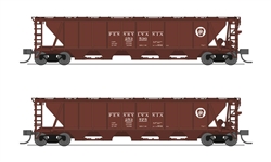 Broadway Limited 7251 N H32 Covered Hopper Pennsylvania PRR (2-pack B)