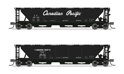 Broadway Limited 7260 N H32 Covered Hopper Central Pacific CP (2-pack)