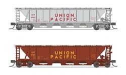 Broadway Limited 7263 N H32 Covered Hopper Union Pacific UP (2-pack)