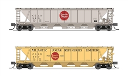 Broadway Limited 7264 N H32 Covered Hopper Atlantic Sugar (2-pack)