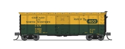 Broadway Limited 7276 N 40' USRA Steel Boxcar Chicago & North Wesatern 2/