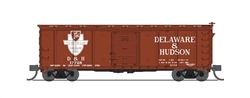 Broadway Limited 7277 N 40' USRA Steel Boxcar Delaware & Hudson 2/