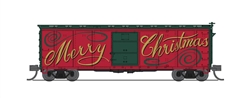 Broadway Limited 7285 N 40' USRA Steel Boxcar Christmas 2/