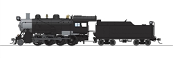 Broadway Limited 7342 HO 2-8-0 Consolidation Sound DCC and Smoke Paragon4 Painted Unlettered