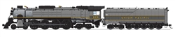 Broadway Limited 7366 HO Class FEF-2 4-8-4 Sound DCC and Smoke Paragon4 Union Pacific #829 2-Tone Gray Yellow