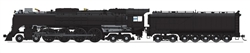 Broadway Limited 7367 HO Class FEF-2 4-8-4 Sound DCC and Smoke Paragon4 Painted Unlettered