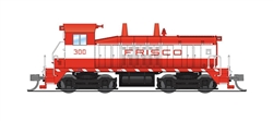 Broadway Limited 7520 N EMD SW7 Sound and DCC Paragon4 St. Louis-San Francisco #300