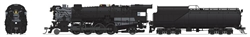 Broadway Limited 7595 HO K-2 Mikado Brass Hybrid Paragon 4 Sound/DC/DCC Chesapeake & Ohio C&O 16-VC Tender Unlettered