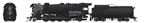 Broadway Limited 7599 HO K-2 Mikado Brass Hybrid Paragon 4 Sound/DC/DCC Chesapeake & Ohio C&O 12-VC Tender Unlettered