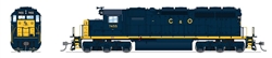 Broadway Limited 7632 HO EMD SD40 Chesapeake & Ohio C&O 7455