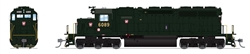 Broadway Limited 7643 HO EMD SD40 Pennsylvania PRR 6100