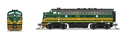 Broadway Limited 7723 N EMD F3A-Unpowered F3B Set Sound and DCC Paragon4 Maine Central #683, 671B 