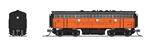 Broadway Limited 7773 N EMD F7B Sound and DCC Paragon4 Milwaukee Road #114B