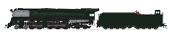 Broadway Limited 7806 HO Class Q2 4-4-6-4 Duplex Production Version Sound & DCC Paragon4 Brass Hybr Painted, Unlettered 