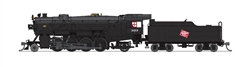 Broadway Limited 7836 N USRA 2-8-2 Heavy Mikado Sound and DCC Paragon4 Milwaukee Road #333