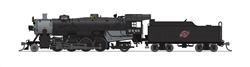 Broadway Limited 7855 N USRA 2-8-2 Light Mikado Sound and DCC Paragon4 Chicago & North Western #2486